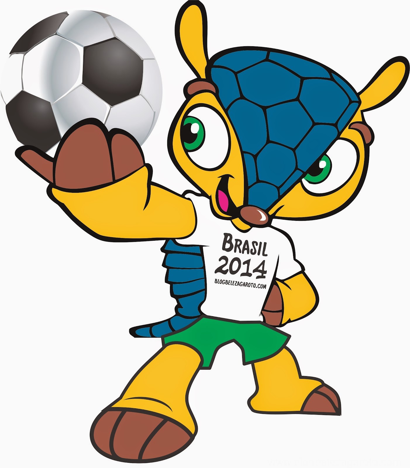 La Mascota Del Mundial Brasil 2014 Png