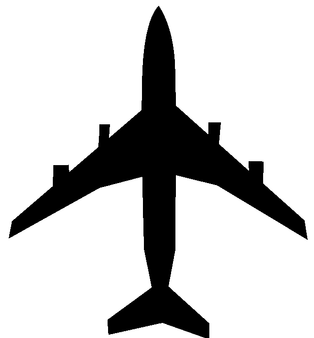 Avion_silhouette
