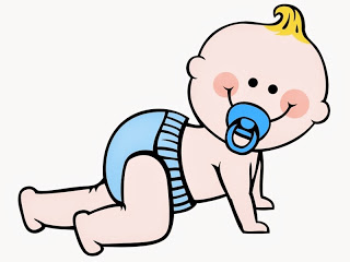 Caricaturas para baby shower 2