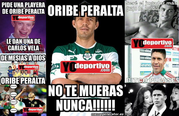 Los mejores memes de Oribe Peralta 