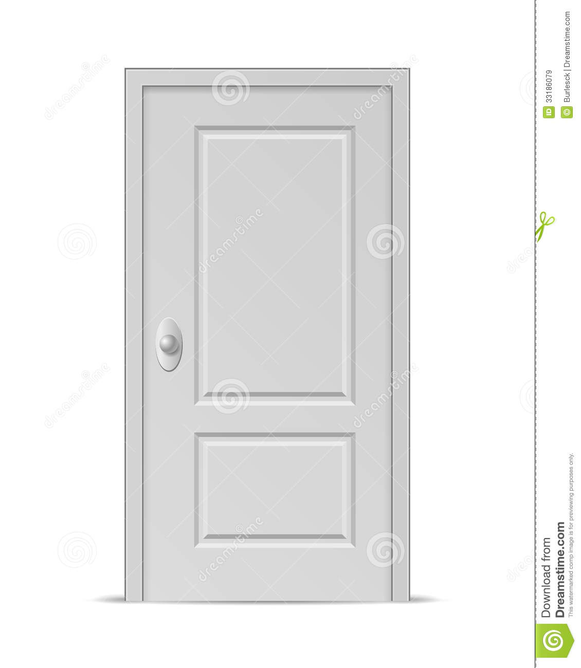 closed-door-vector-isolated-white-background-33186079