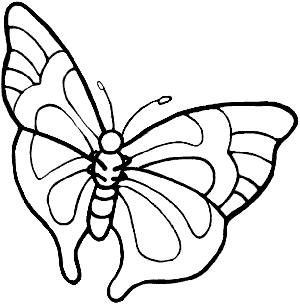 dibujos-pintar-mariposa