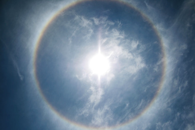 ¿Cómo se forma un halo solar? 