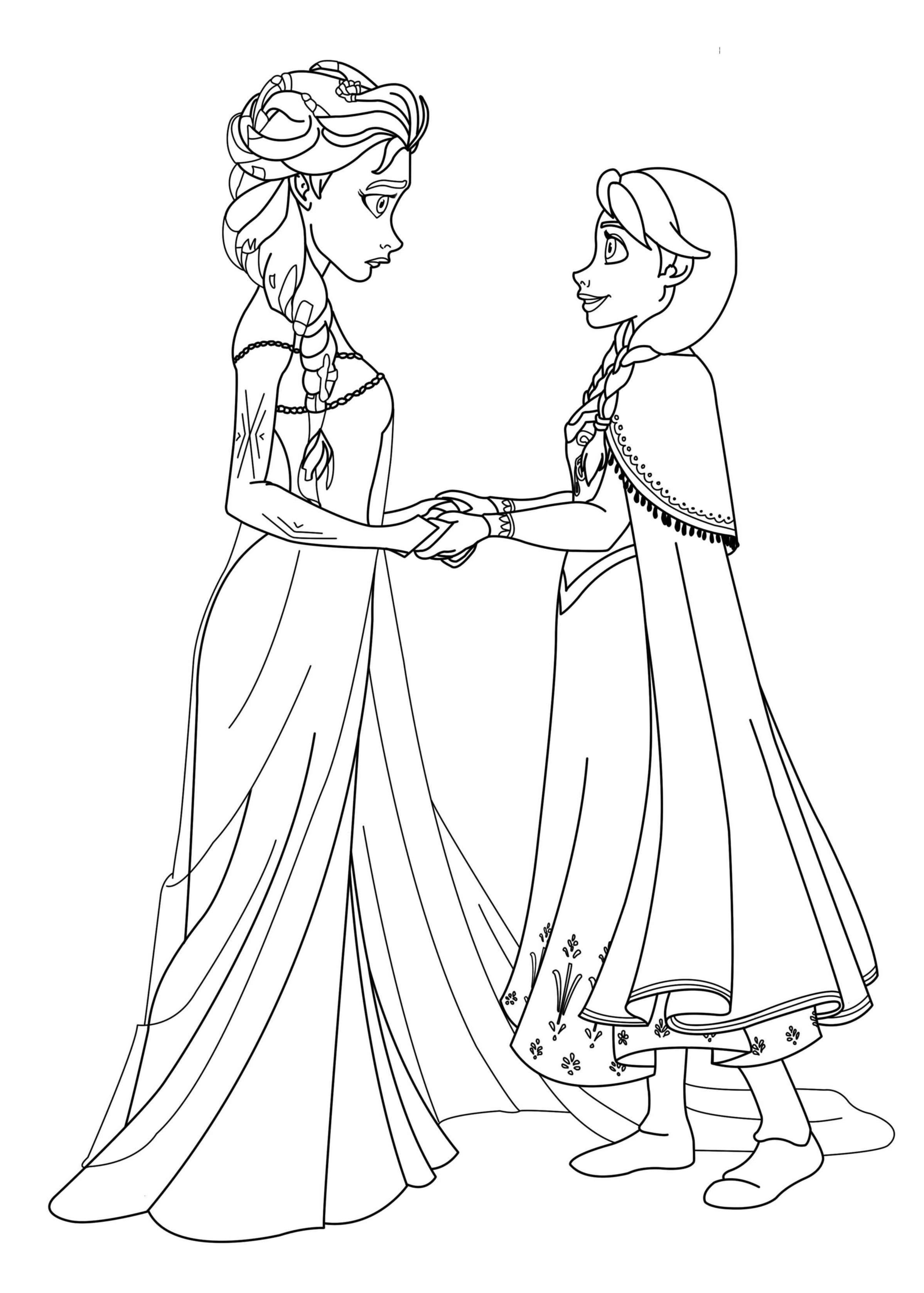 Frozen Para Colorear