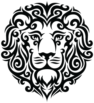 Tribal-Leo-Lion-Tattoo-PNG