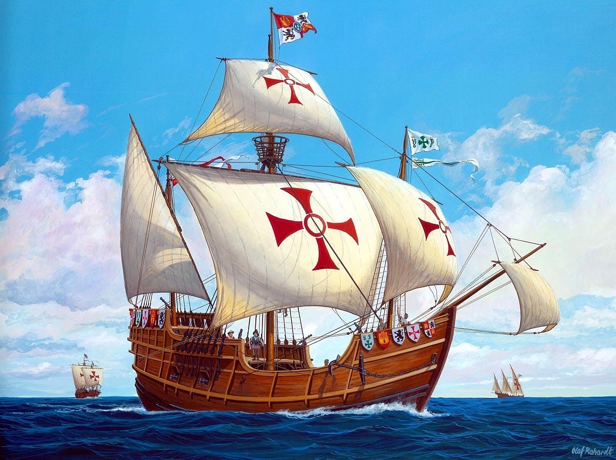 Los Cuatro Caballeros BARCOS DE CRISTOBAL COL N