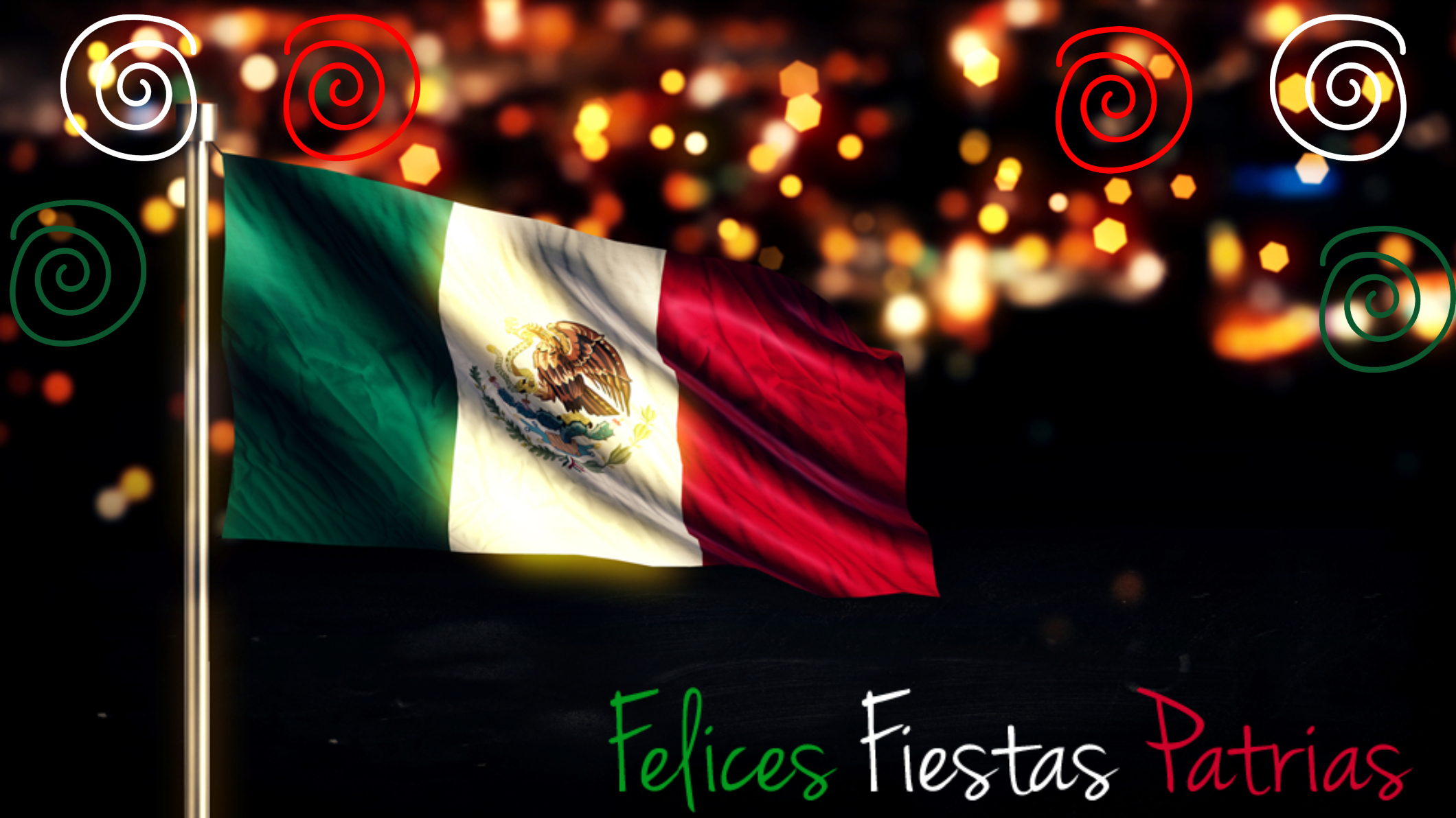 Felices fiestas patrias México 