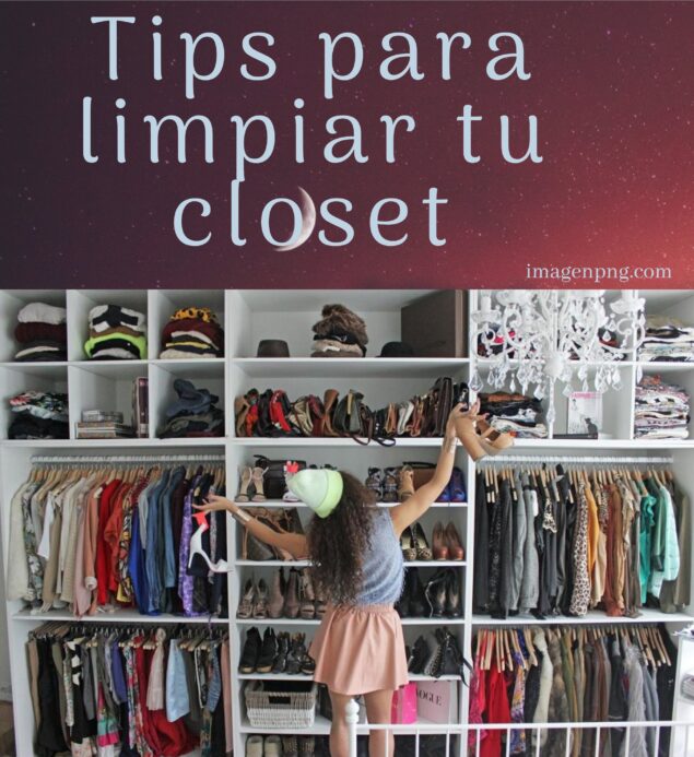 Tips para limpiar tu closet 