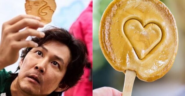 Juego del calamar, receta de caramelo 