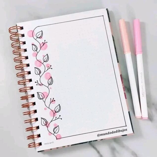 Márgenes para cuadernos 