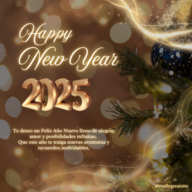 Imágenes de año nuevo 2025 