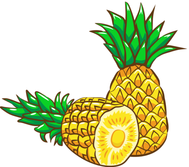Imágenes de piña PNG 