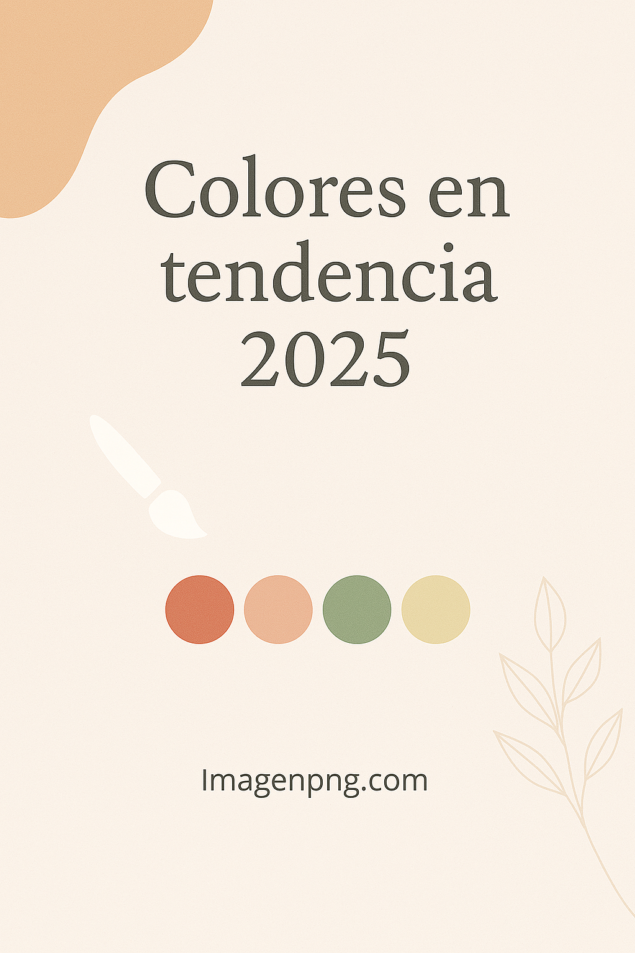 Colores en tendencia 2025: diseña con lo que viene, no con lo que fue 