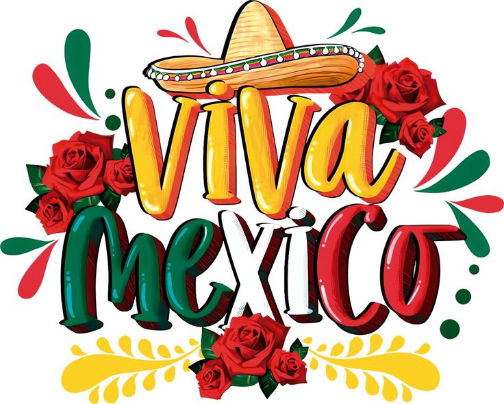 Viva México, imagen con sombrero