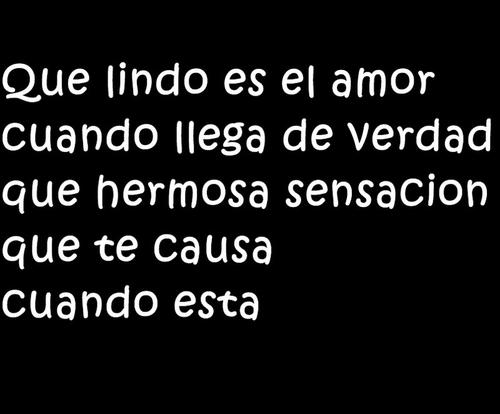 Que lindo es el amor 