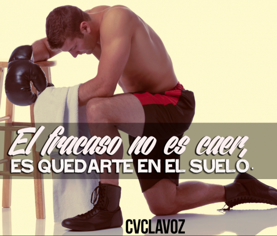 El fracaso no es caer 