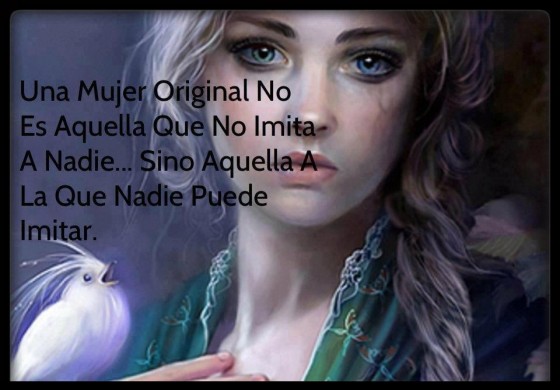 Una mujer original 
