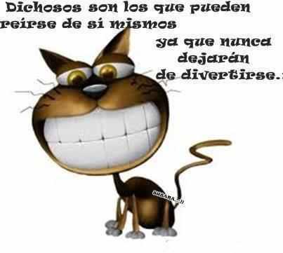 Dichosos los que pueden reir 