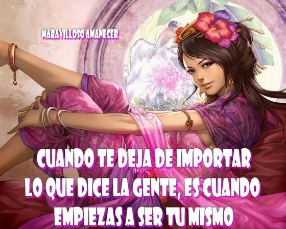 Empieza a ser tu mismo