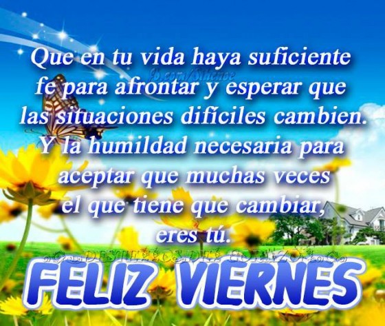 Feliz viernes 