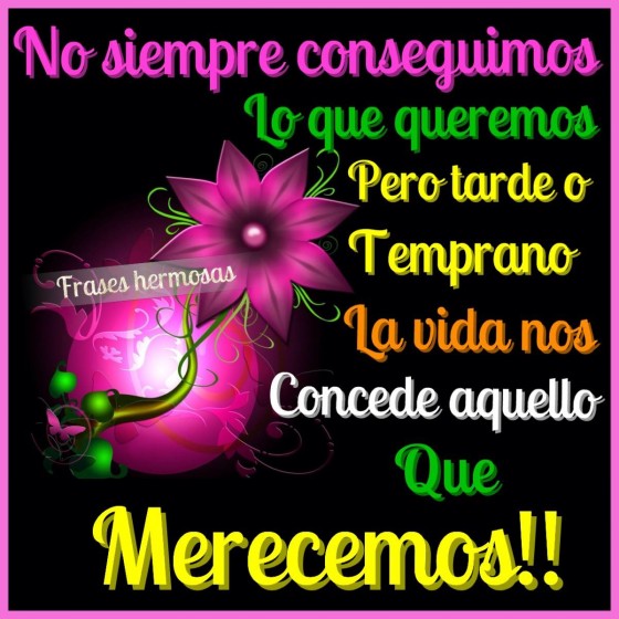 Aquello que merecemos 