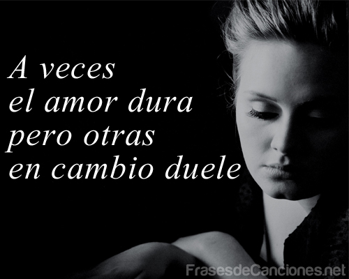 El amor a veces duele 