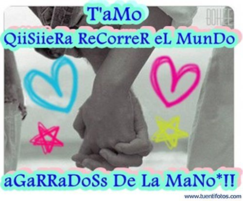 Agarrados de la mano 
