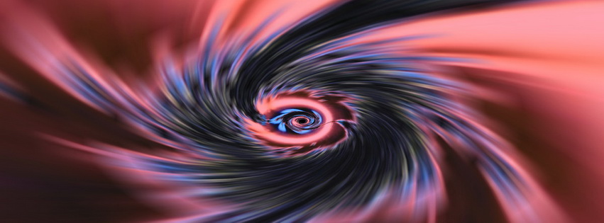 Alien Plasma Tunnels Facebook Cover 