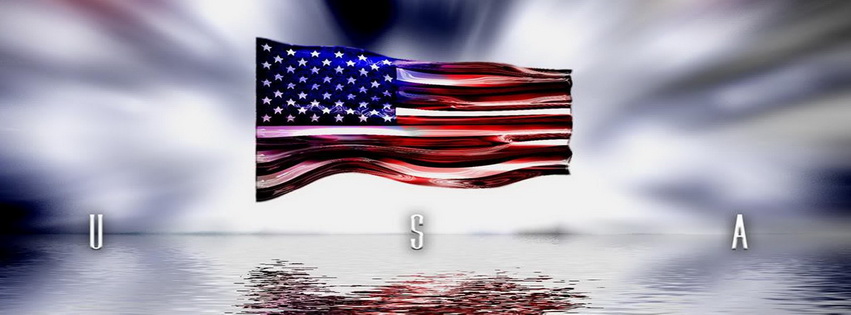 American Flag Facebook Cover 