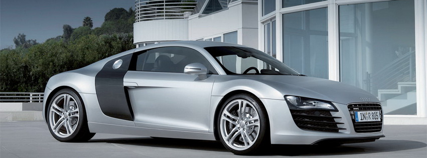Audi R8 Car Facebook Cover 