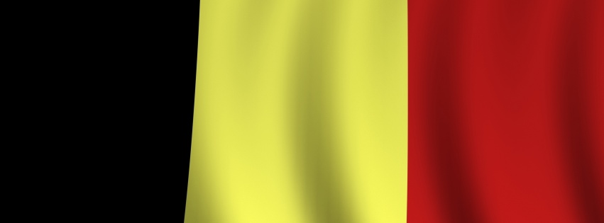 Belgique Belgium Flag Facebook Cover 