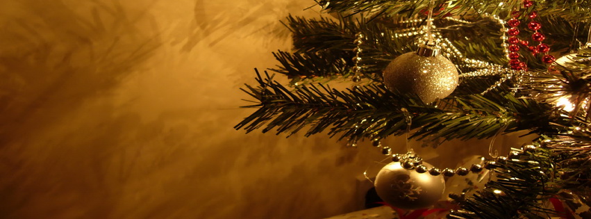 Colorful Christmas Facebook Cover 