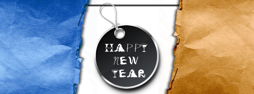Happy New Year Facebook Cover 