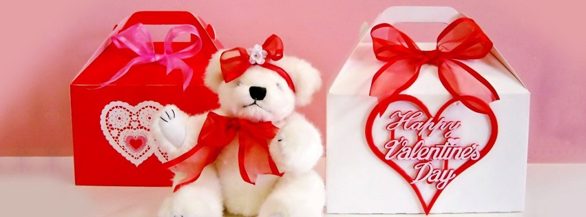 Happy Valentines Day Gifts Facebook Cover 