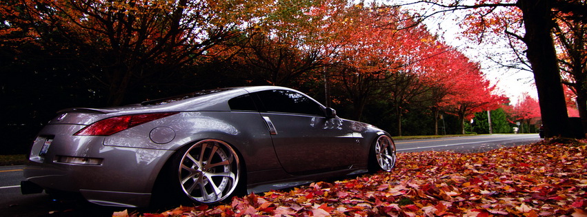 Nice Nissan 350z Facebook Cover 