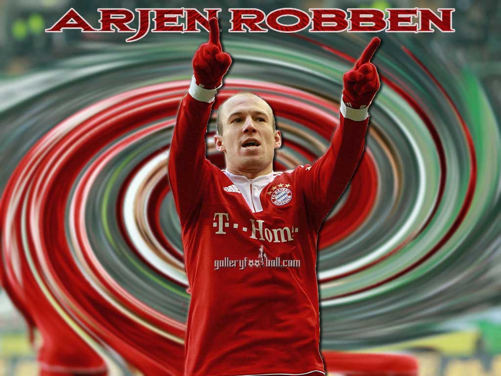 Fondo Robben red men en Fondos de Pantalla 