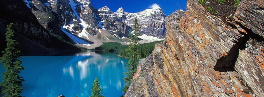 Blue Dream Lake Facebook Cover 