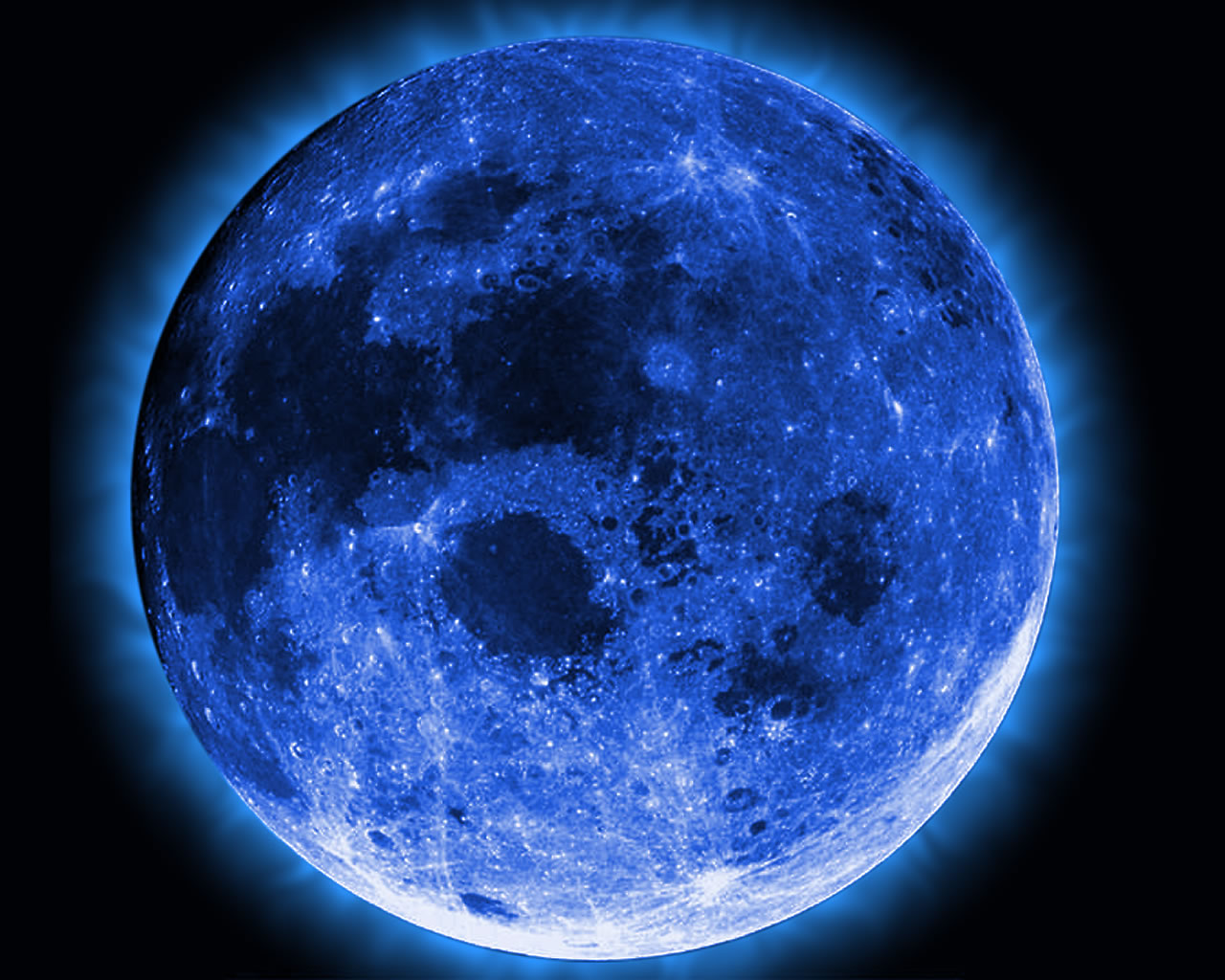 Fondo Blue Moon En Fondos De Pantalla