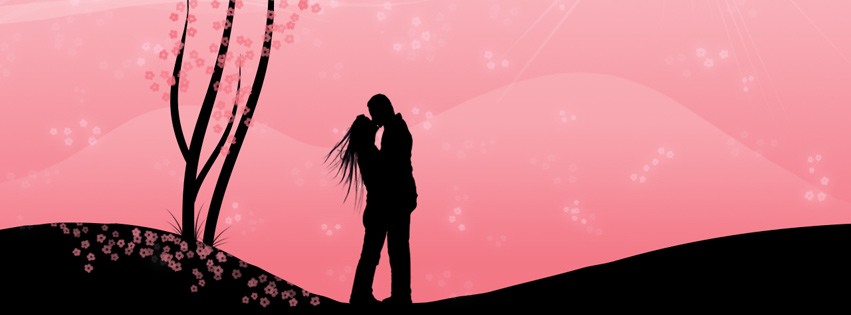 Couple In Love Facebook Cover 