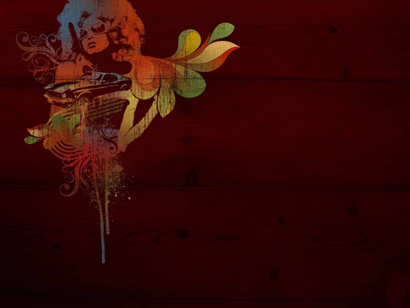 Fondo Dibujo de la chica violin en Fondos de Pantalla 