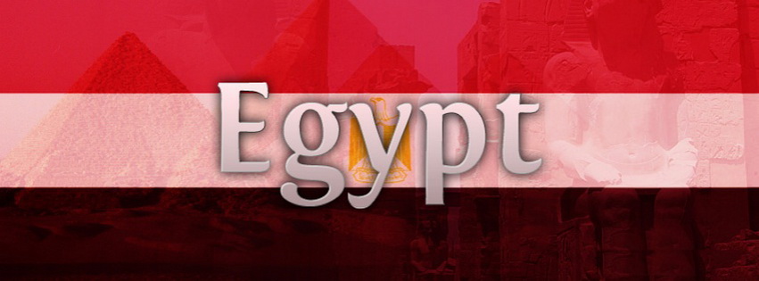 Egypt Flag Facebook Cover 