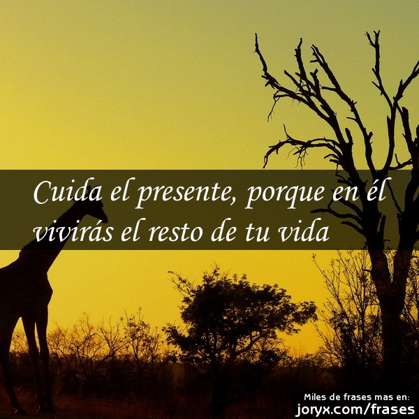 Cuida tu presente 