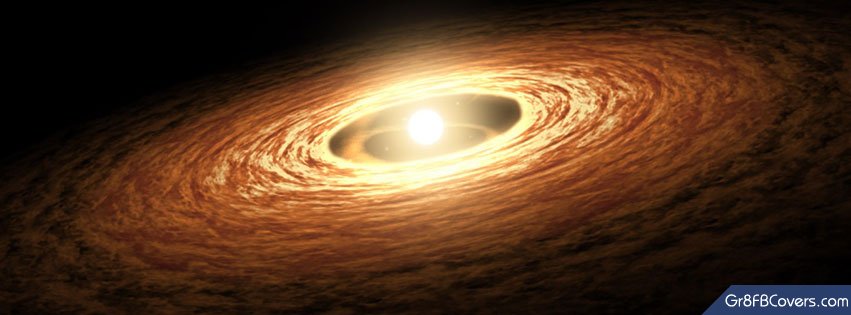 Galaxy Hole Facebook Cover 