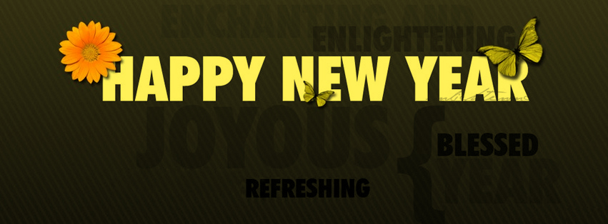 Happy New Year 2013 Facebook Cover 
