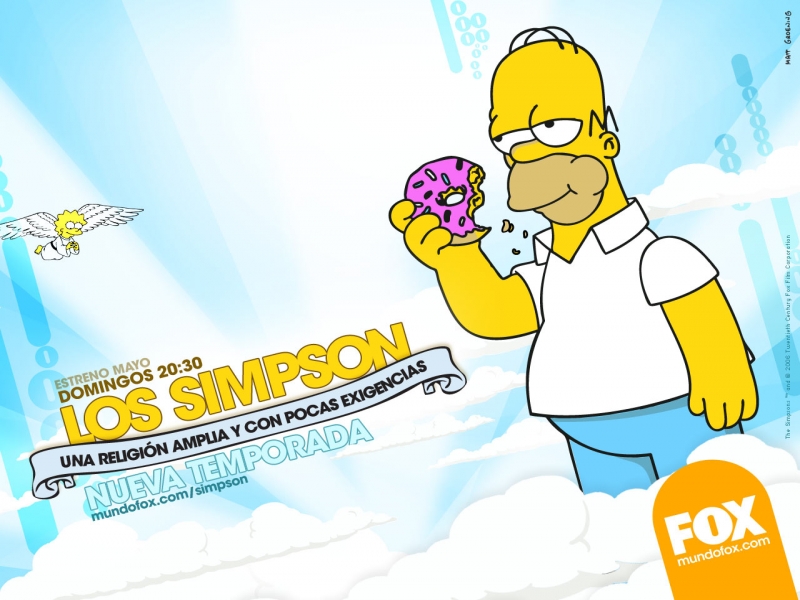 Fondo Homero en fox en Fondos de Pantalla 