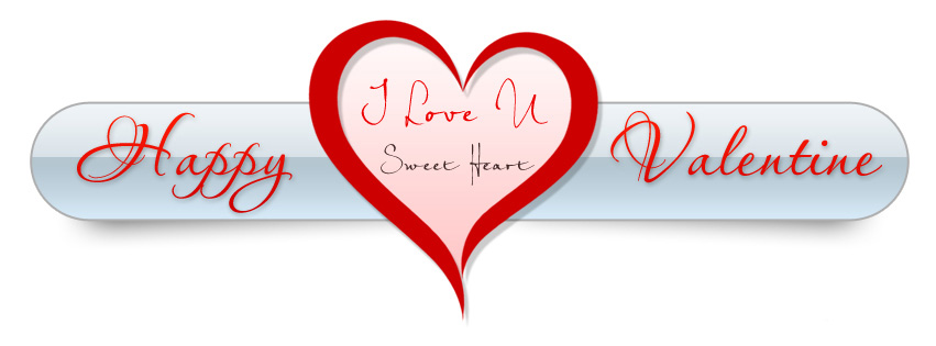 I Love You Sweetheart Happy Valentine Facebook Cover 