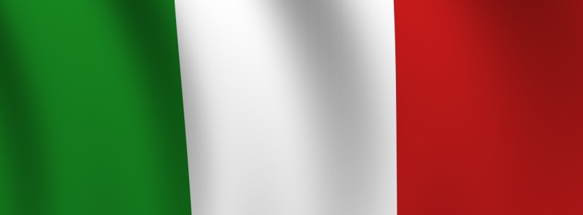 Italy Flag Facebook Cover 