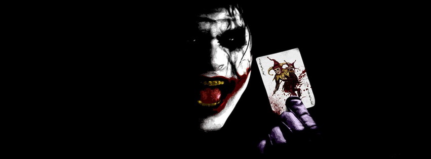 Joker Face Facebook Cover