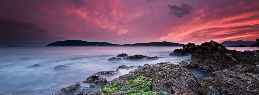 Mediterranean Coast Facebook Cover 