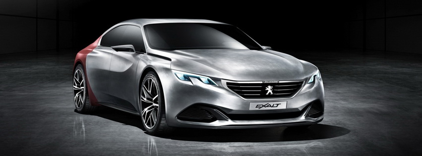 Peugeot Exalt Concept Facebook Cover 